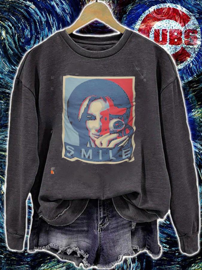 Retro Camera smile shirt
