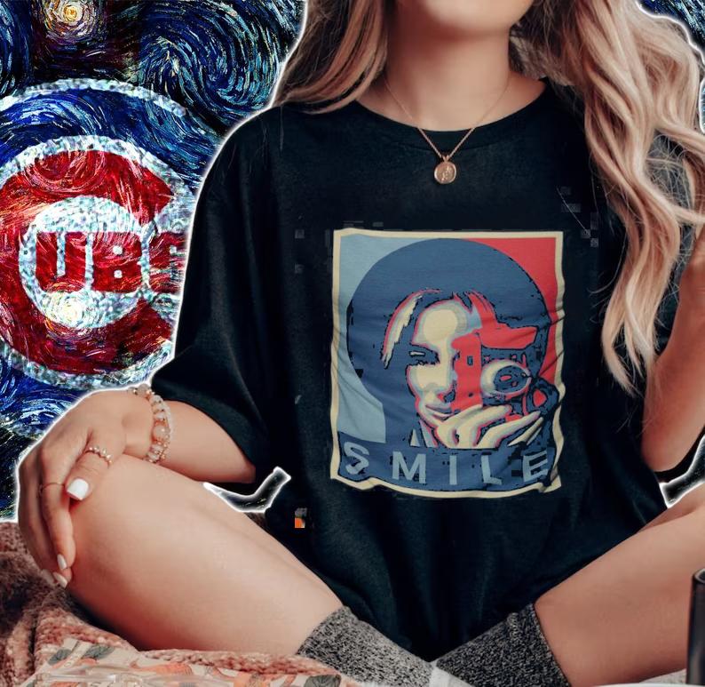 Retro Camera smile shirt