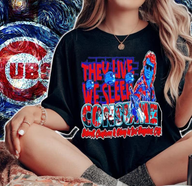 They Live We Sleep Consume Submit Conform And Obey In Los Angles Shirt woman shirt