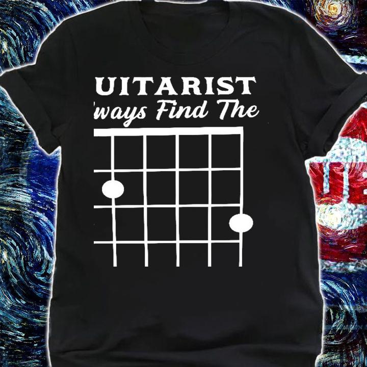 Guitarist Always Find The Spot Shirt shirt