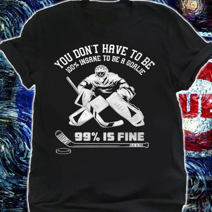 Ice Hockey Goalkeeper Goaltender  Ice Hockey Goalie Pullover Shirt shirt