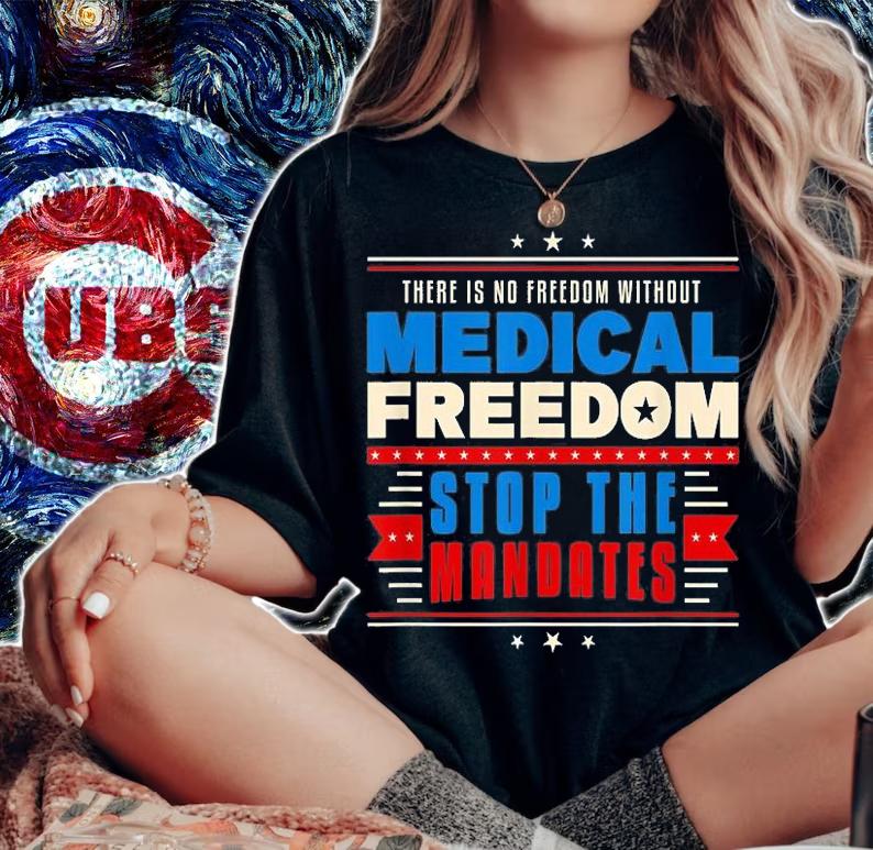 My Body Choice Medical Freedom Anti Mandates Heather T-Shirt