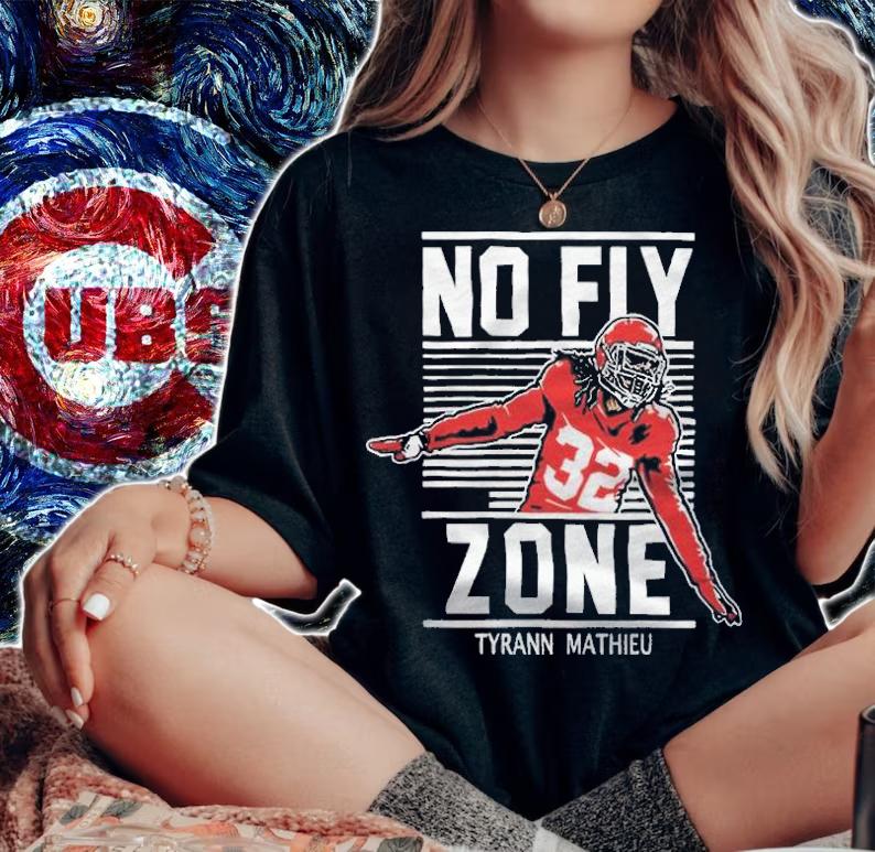 Tyrann Mathieu no fly zone T-shirt