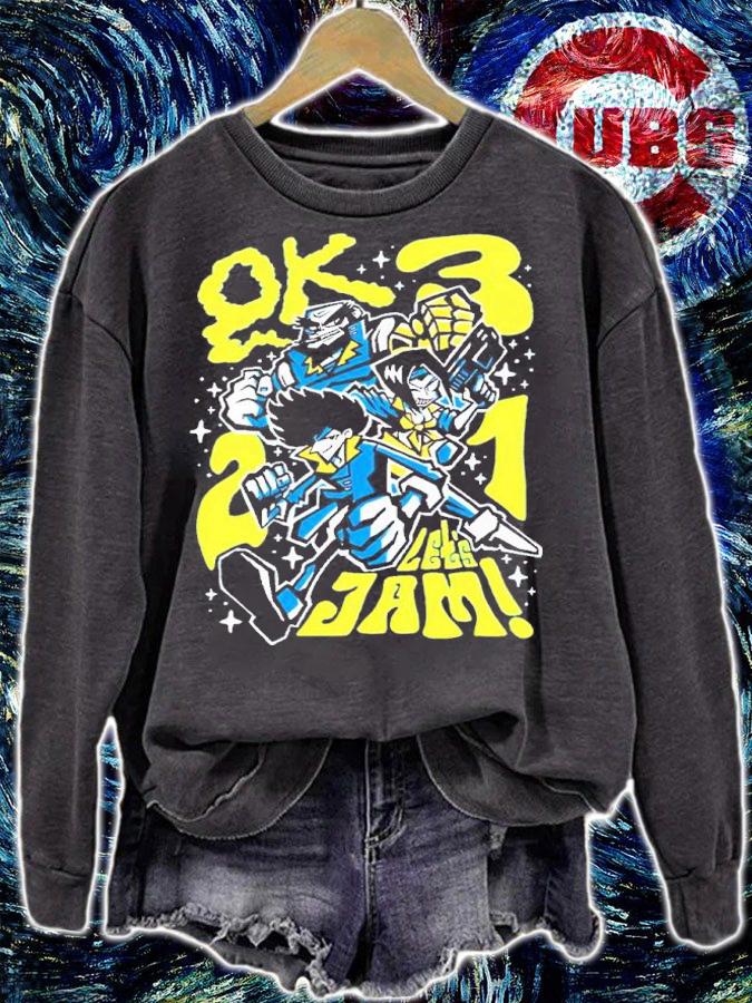 Cowboy Bebop Edward Let's Jam Shirt sweatshirt