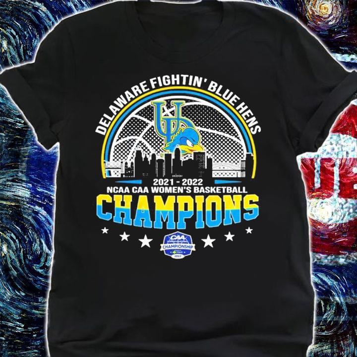 Delaware Fightin' Blue Hens NCAA CAA Women's Basketball Champions 2021-2022 Shirt