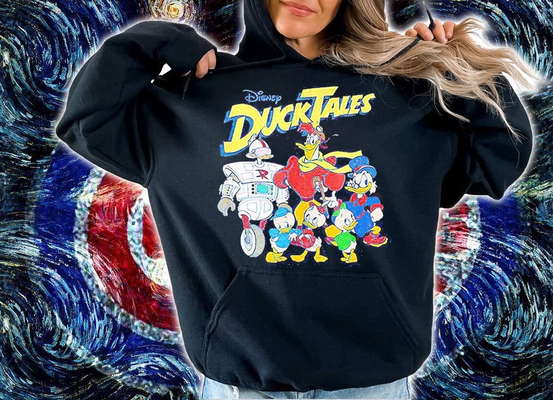 Disney DuckTales character T-shirt hoodie
