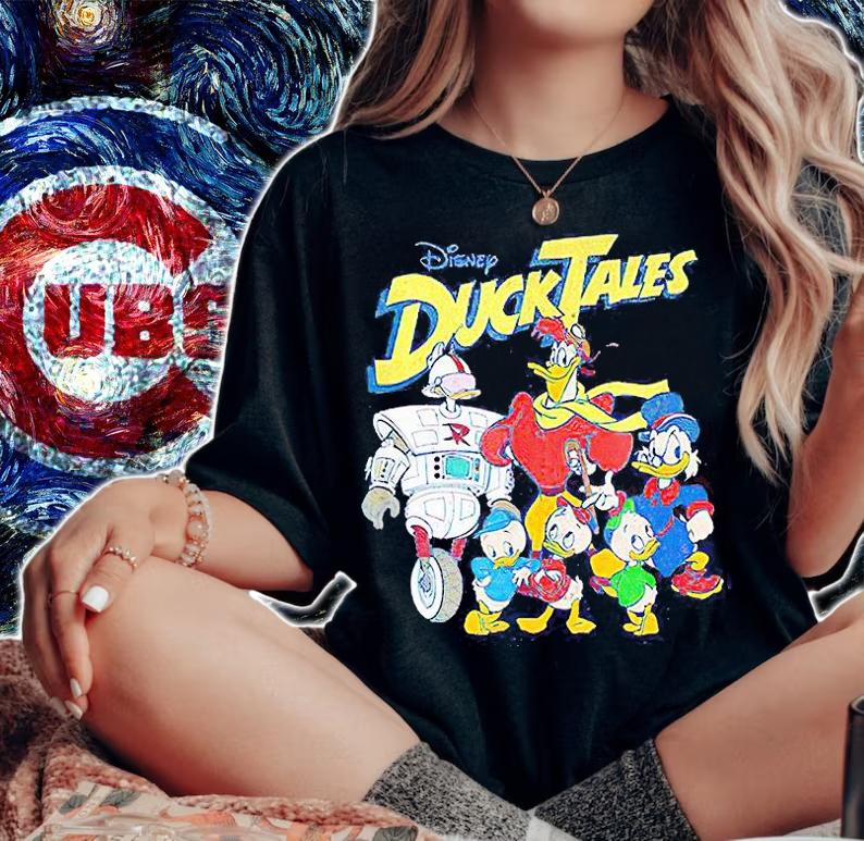 Disney DuckTales character T-shirt woman shirt