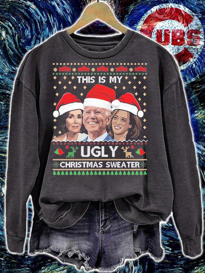 Funny Ugly Christmas Sweater Best Xmas Group Family Party T-Shirt