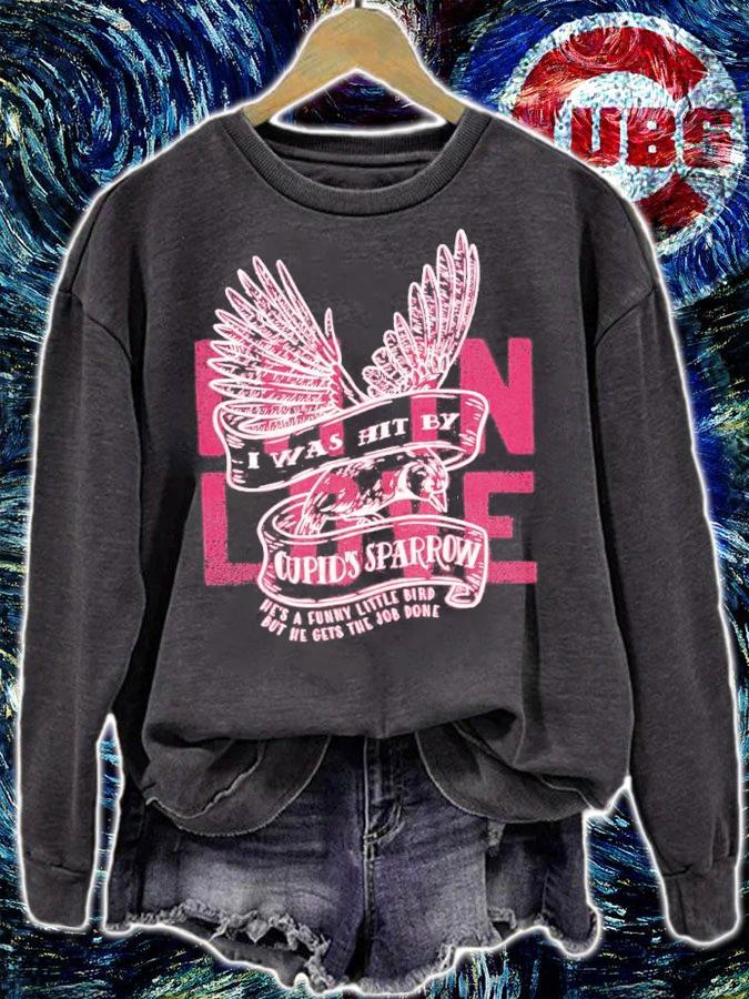 I Was Hit By Cupid's Sparrow shirt sweatshirt