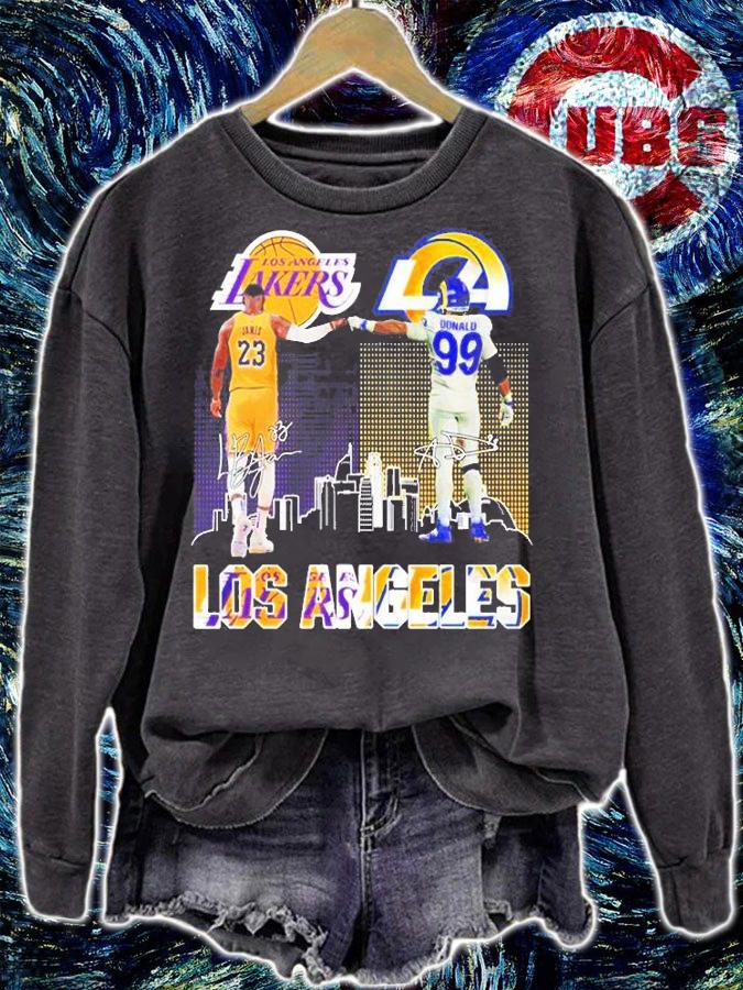 Los Angeles James And Donald 2022 Signature T-Shirt sweatshirt