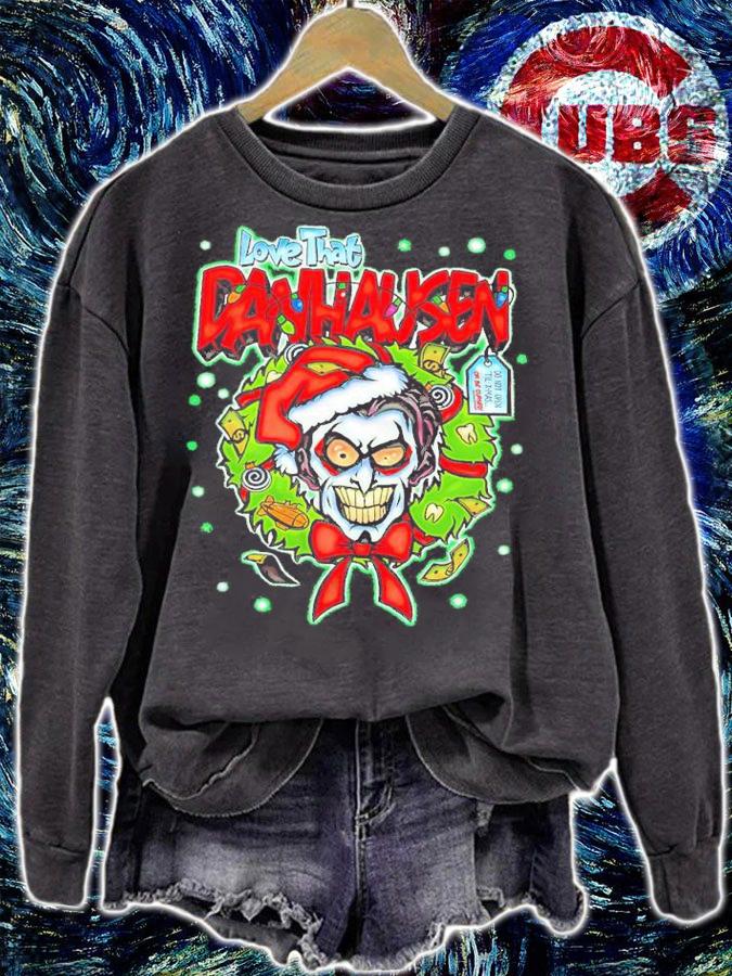 Love That Danhausen Happy Holidayhausen Shirt sweatshirt