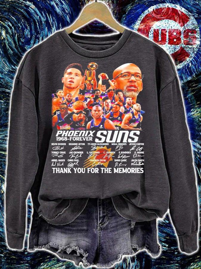 Phoenix Suns 1968 forever signatures shirt