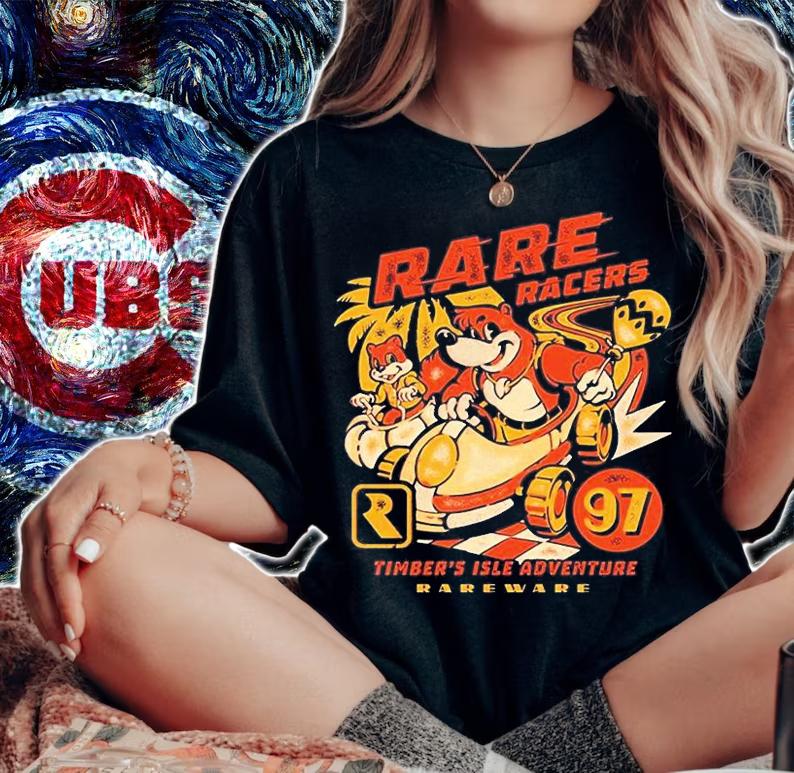Rare Racers Timbers Isle Adventure Rareware T-Shirt woman shirt