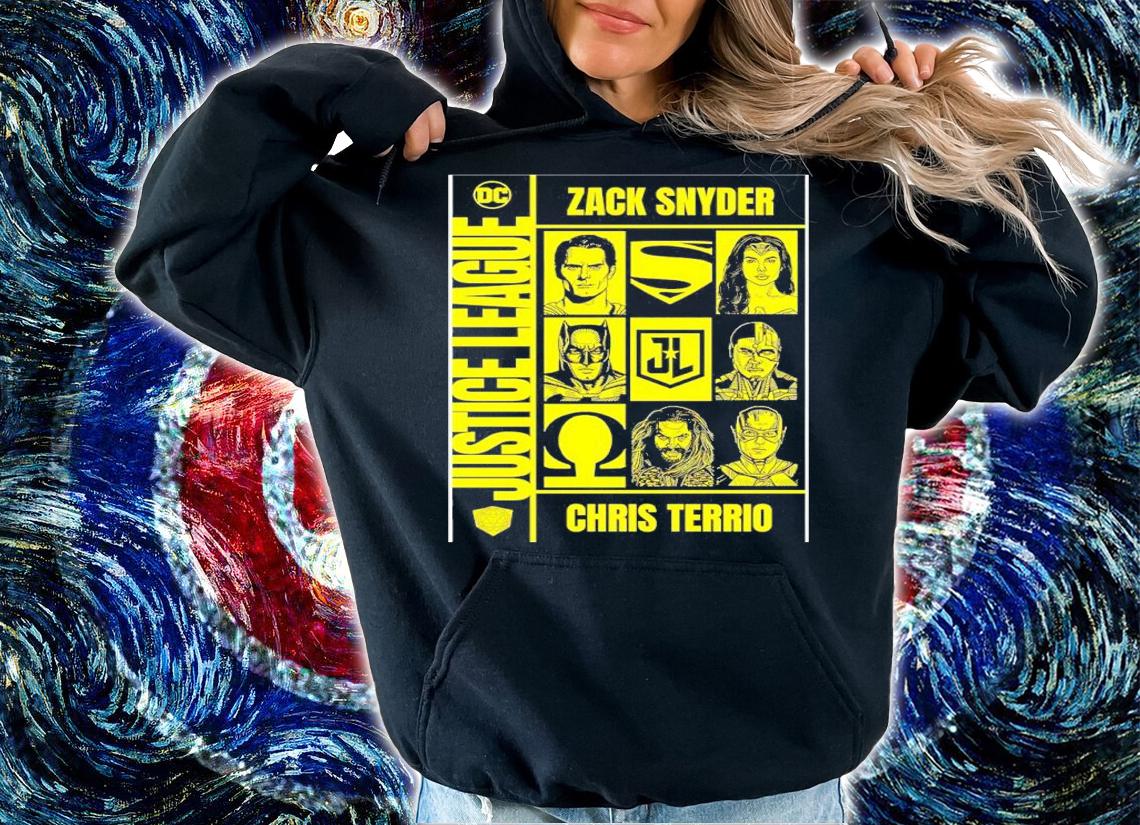 Watchmen Style Snyder Cut Jl Comic Cover Poster Shirt