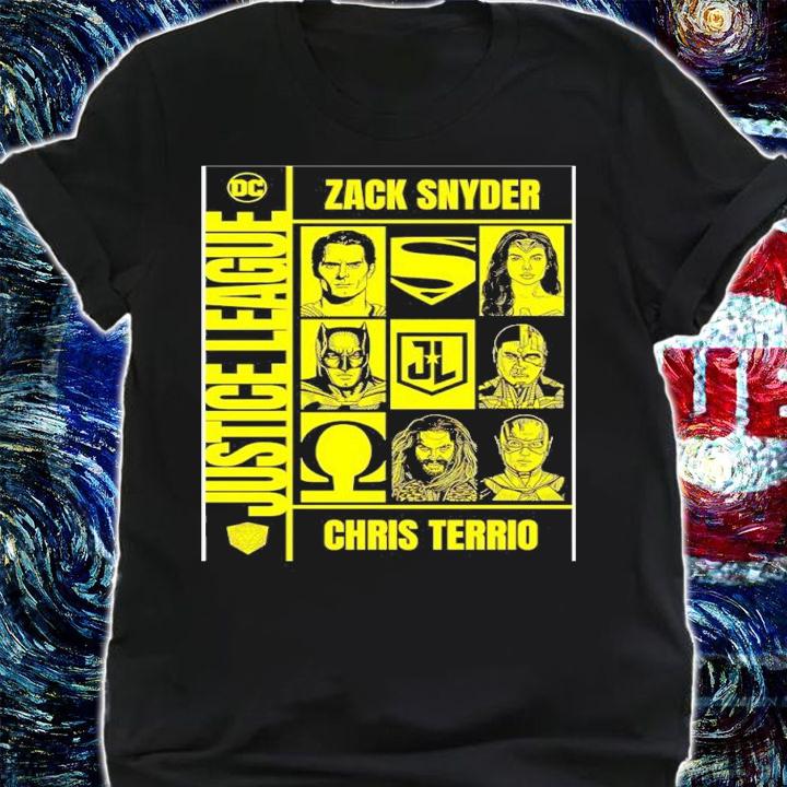 Watchmen Style Snyder Cut Jl Comic Cover Poster Shirt
