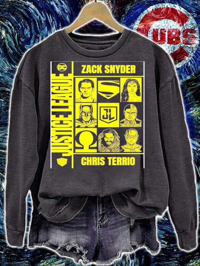Watchmen Style Snyder Cut Jl Comic Cover Poster Shirt