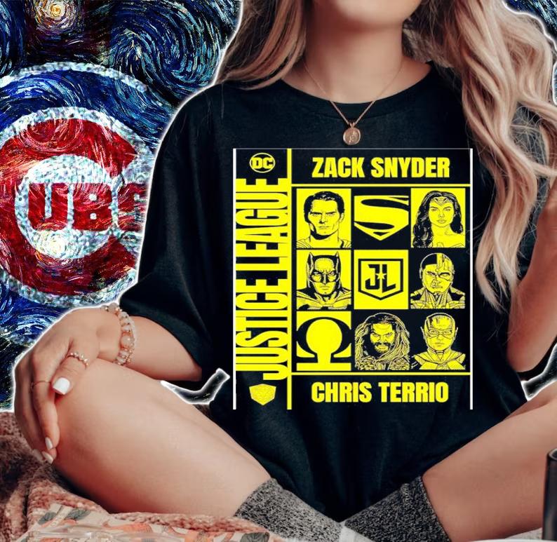 Watchmen Style Snyder Cut Jl Comic Cover Poster Shirt