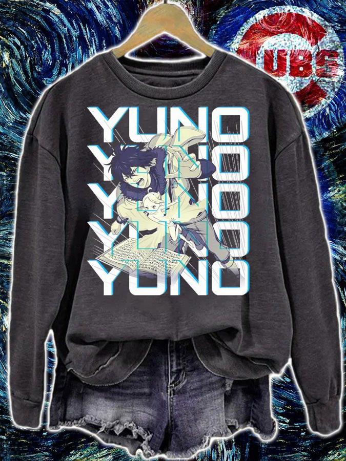 Black Clover Yuno duplicate T-shirt sweatshirt