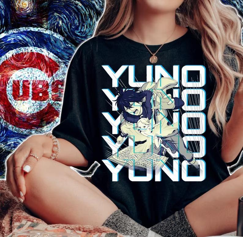 Black Clover Yuno duplicate T-shirt woman shirt