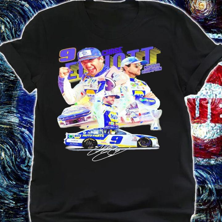 Chase Champion Gaming number 9 signature shirt