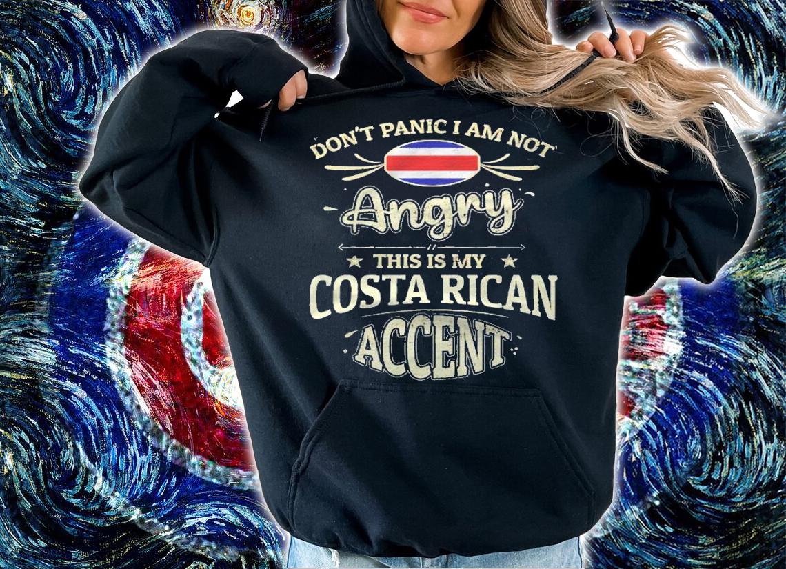 Costa Rican Shirt National Proud Funny Shirt hoodie