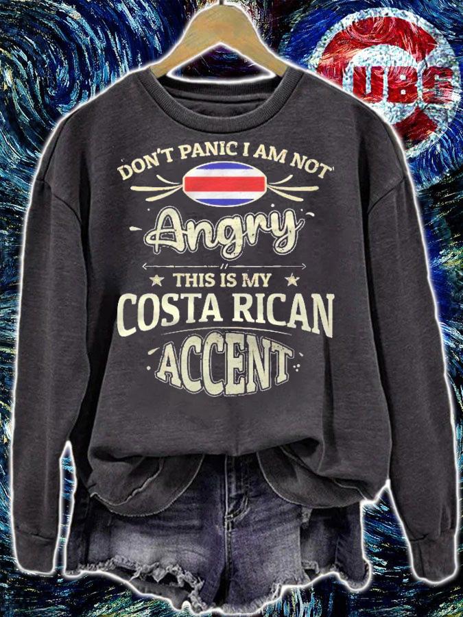 Costa Rican Shirt National Proud Funny Shirt sweatshirt