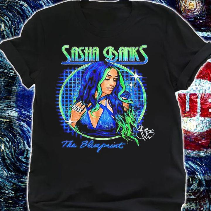 Sasha Banks the blueprint T-shirt shirt