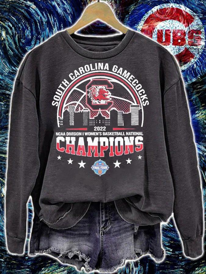 South Carolina Gamecocks 2022 NCAA Division I Women's Basketball National Champions T-Shirt sweatshirt