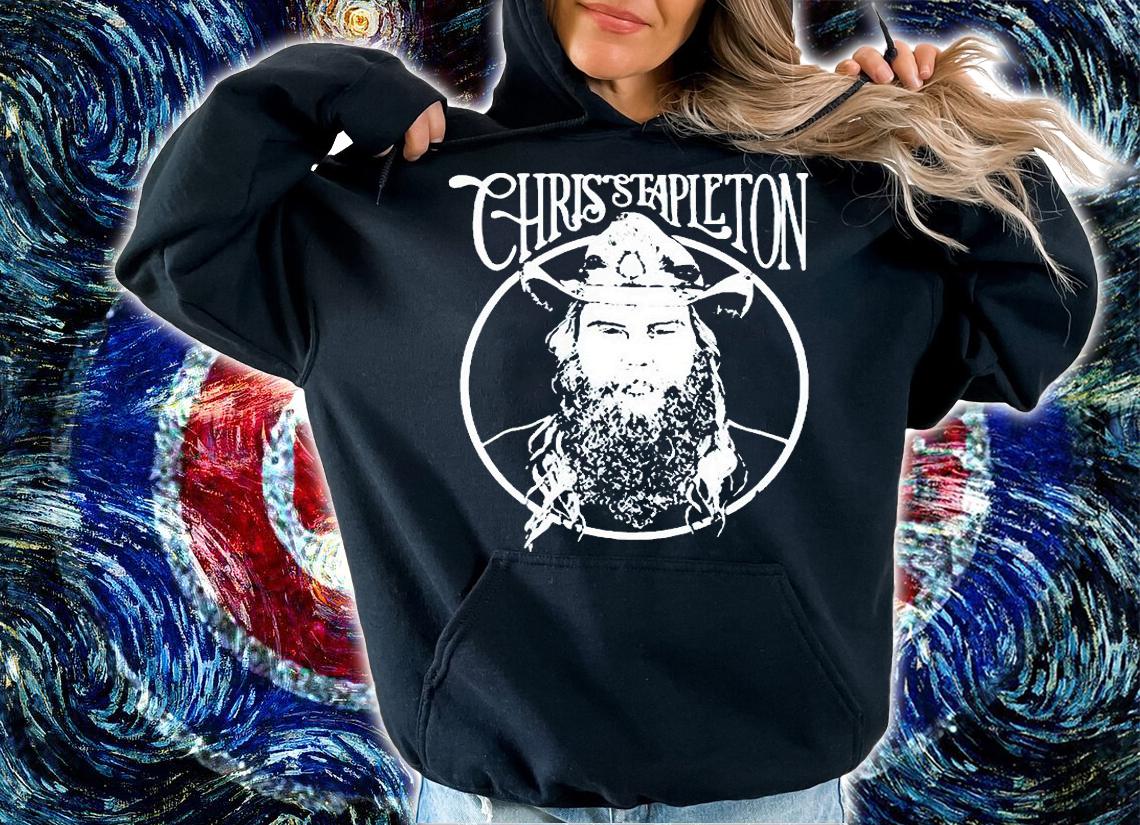 Chris Stapleton Cowboy Hat T-shirt hoodie