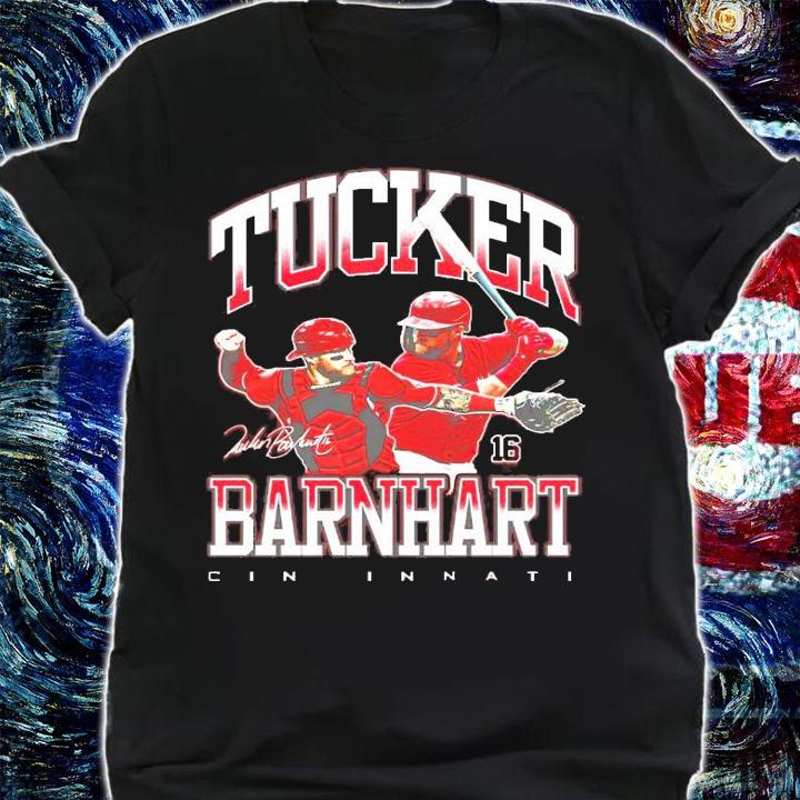 Tucker Barnhart Cincinnati signature shirt shirt