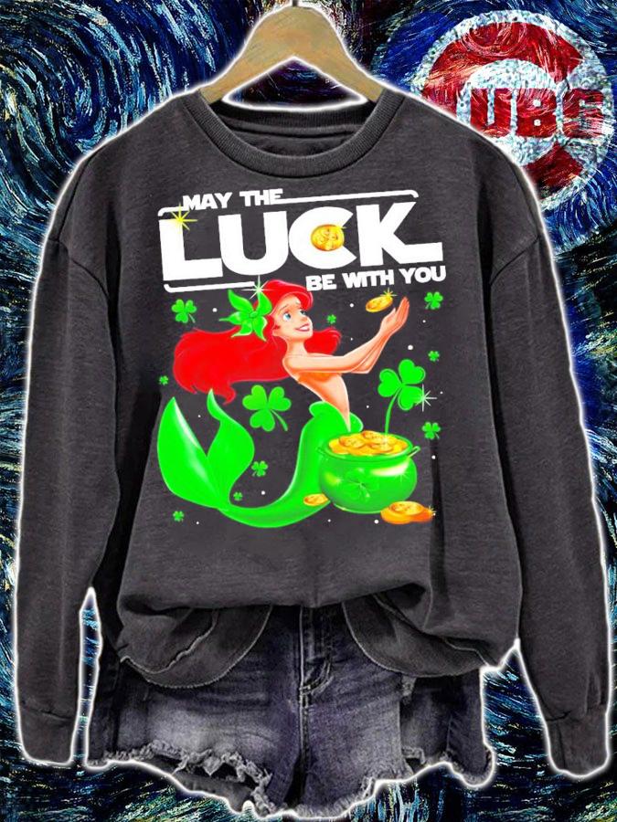 Ariel may the luck be with you St.Patrick's Day shirt