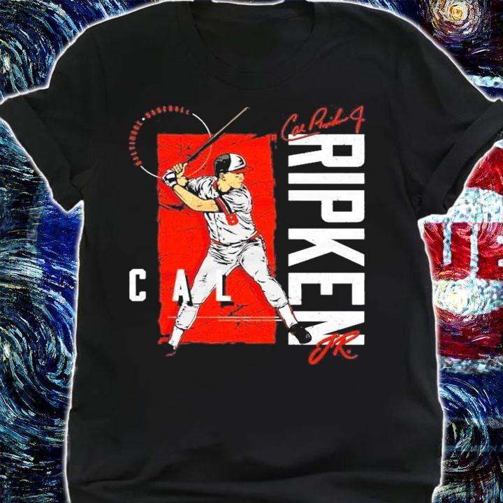 Cal Ripken Jr. Baltimore Sketch Baltimore Baseball signature shirt