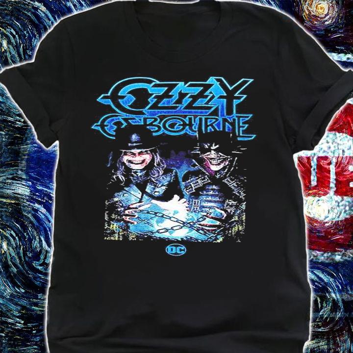 Death Metal Ozzy Osbourne and Bat Joker T-shirt shirt