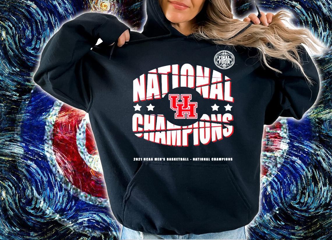 Houston Cougars Champions National 2021 NCAA Mens Basketball shirt hoodie