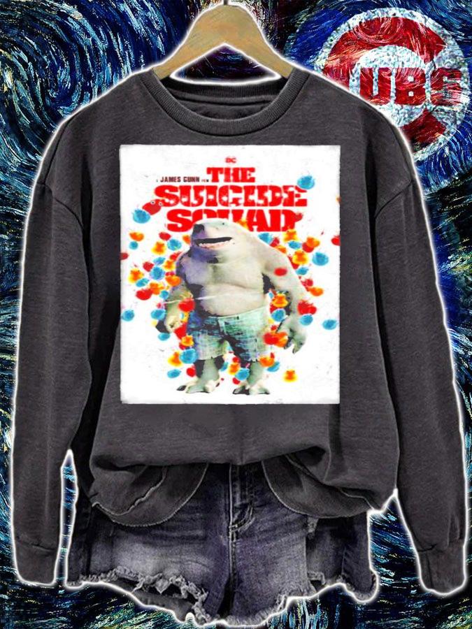 King Shark The Suicide Squad shirt sweatshirt