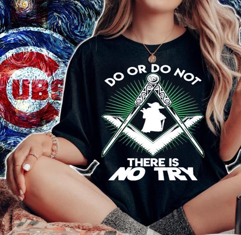 Master Yoda do or do not there is no try shirt woman shirt