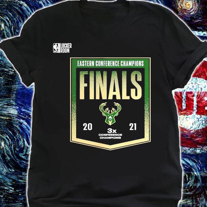 Milwaukee Bucks 2021 Eastern Conference Champions Locker Room shirt shirt