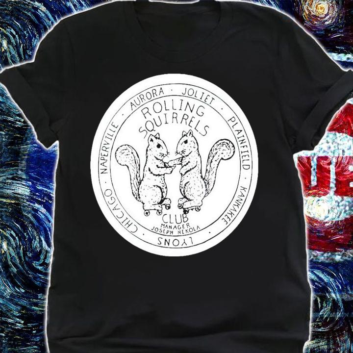 Rolling Squirrels club Joseph Merola shirt shirt