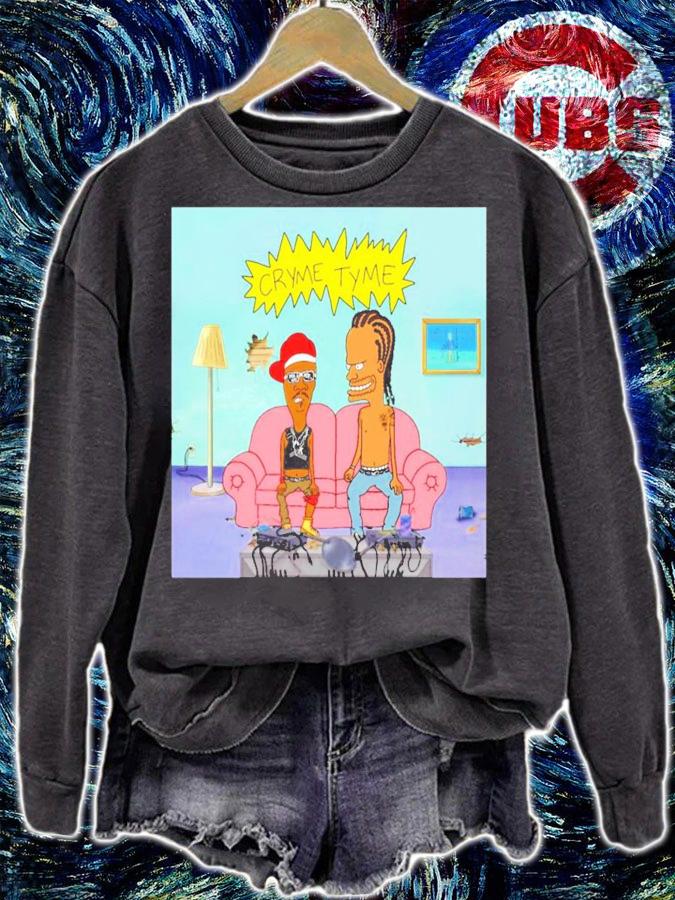 Shadvis and J-Head Crime Time Gunna and DaBaby shirt