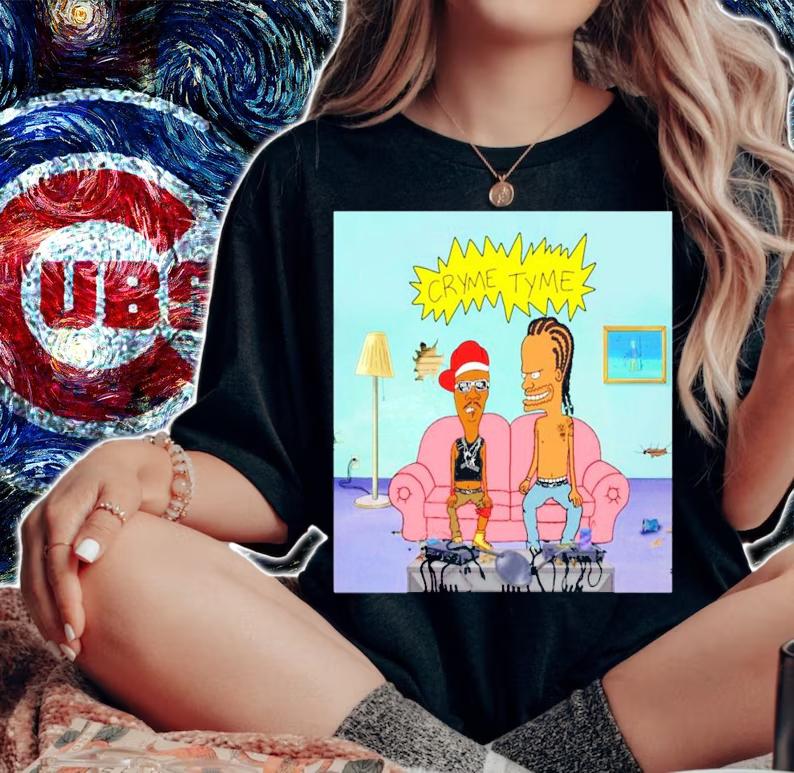 Shadvis and J-Head Crime Time Gunna and DaBaby shirt