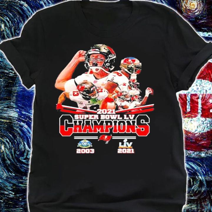 Tampa Bay Buccaneers Super Bowl LV Champions 2021 t-shirt shirt