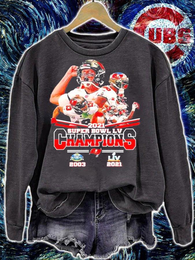 Tampa Bay Buccaneers Super Bowl LV Champions 2021 t-shirt sweatshirt