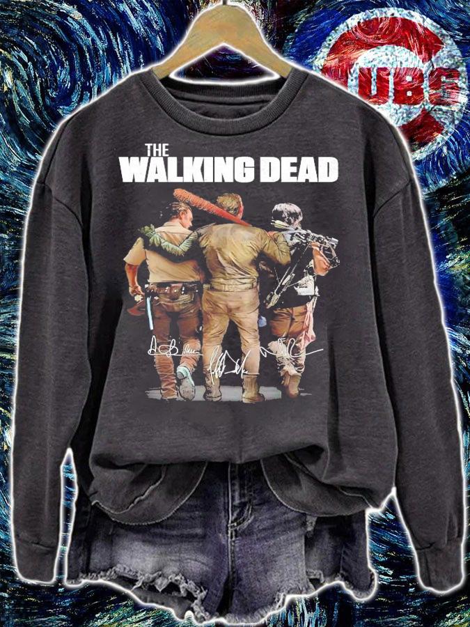 The Walking dead signatures shirt sweatshirt