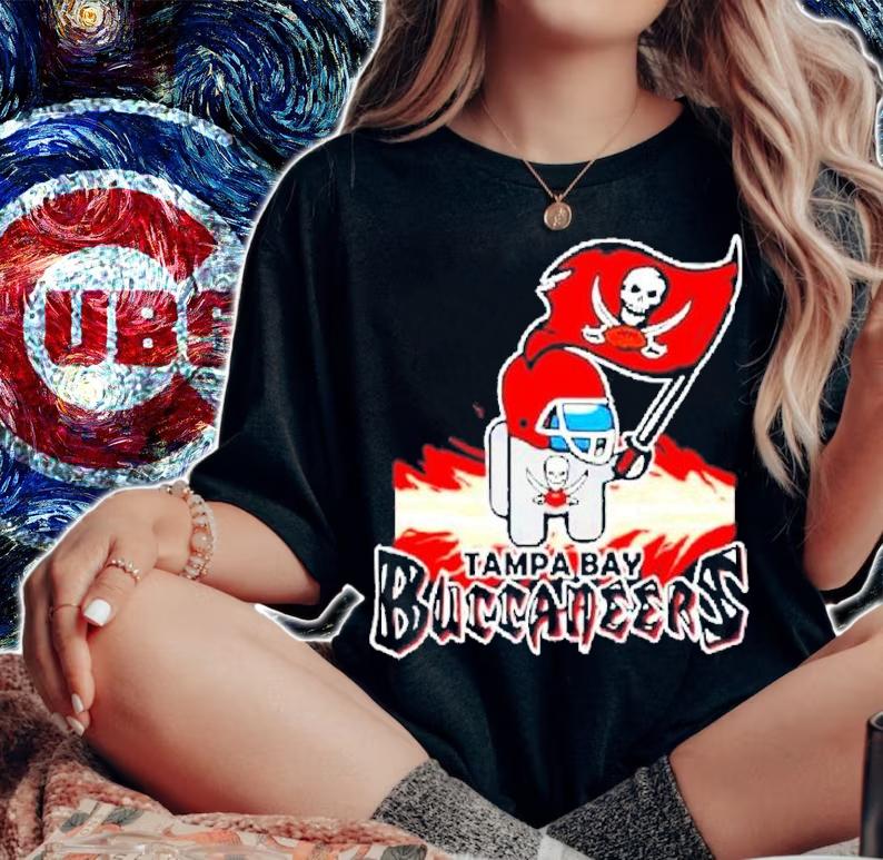 Among US Tampa Bay Buccaneers Champion 2021 Buccaneers Super Bowl shirt woman shirt