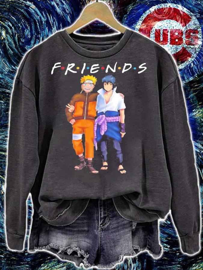 FRIENDS Naruto and Sasuke shirt sweatshirt