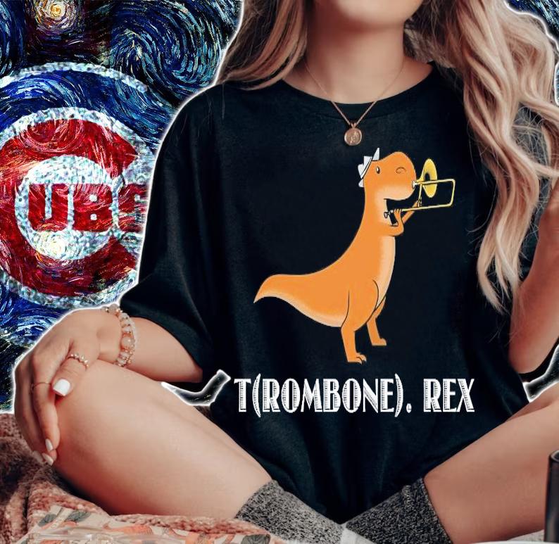 T(rombone). Rex T-shirt woman shirt