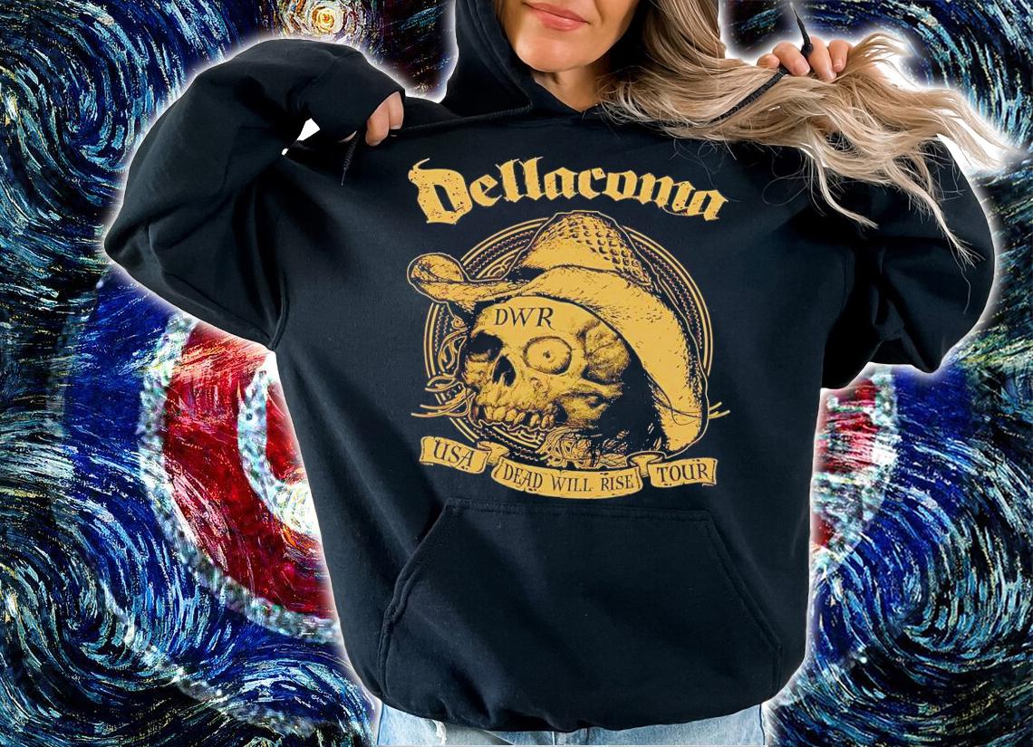 Dellacoma DWR Dead Will Rise USA tour shirt hoodie