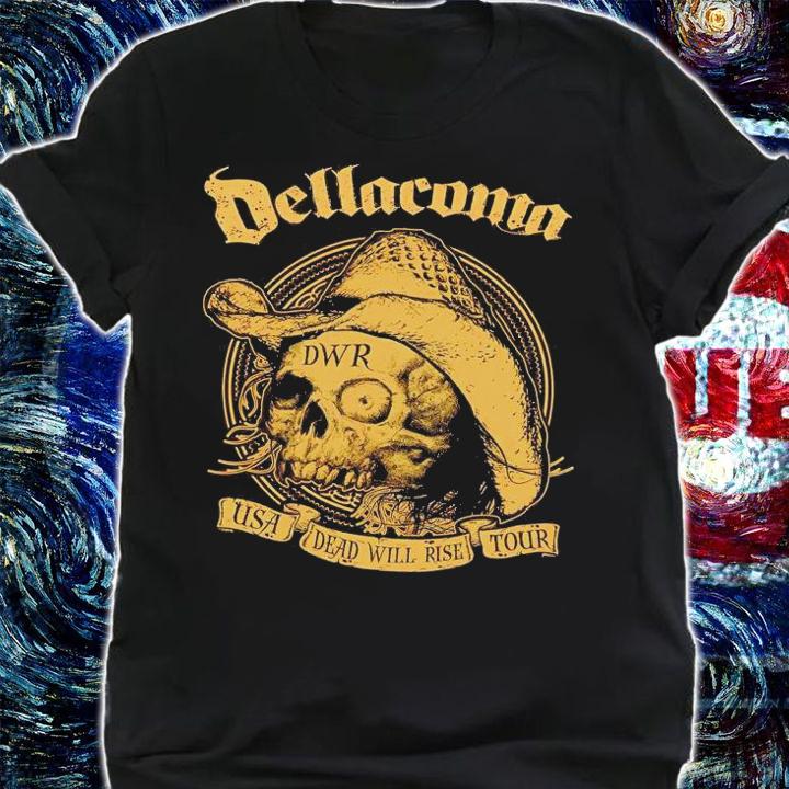 Dellacoma DWR Dead Will Rise USA tour shirt shirt