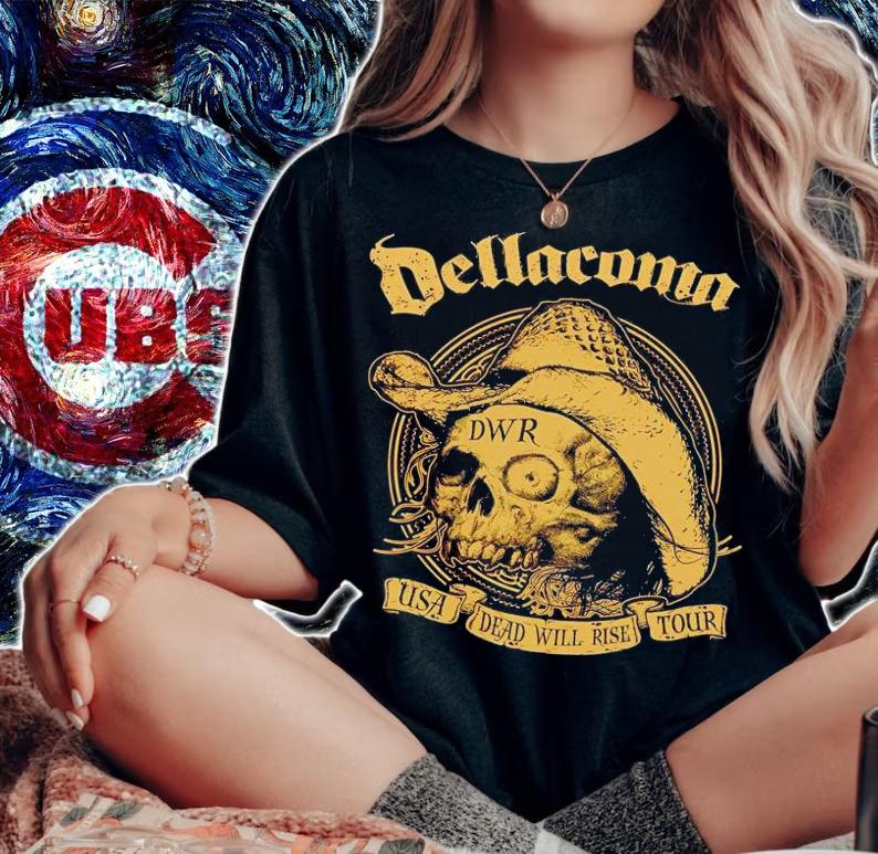 Dellacoma DWR Dead Will Rise USA tour shirt woman shirt