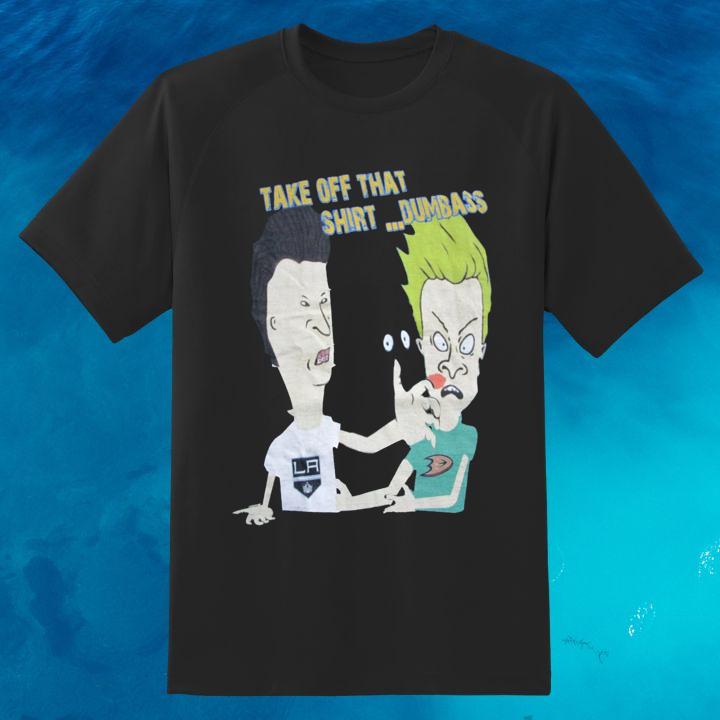 Beavis And Butt-Head Take Off That Shirt Dumbass Slap Meme Shirt - Shop now